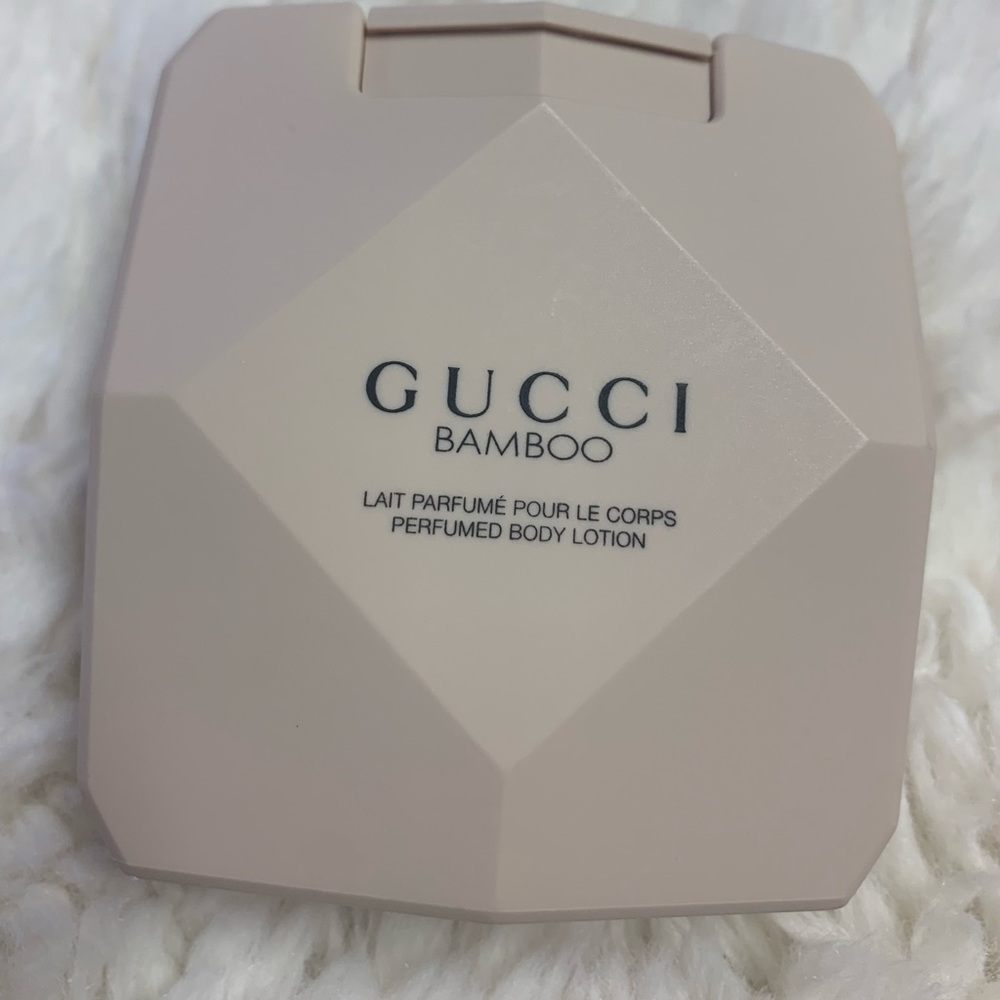 Gucci bamboo perfume body lotion